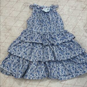 Janie & Jack tiered ruffle Floral Dress